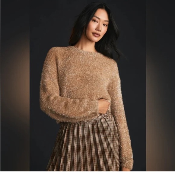 Occassion Metallic Knit Sweater - Picture 5 of 16